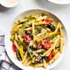 Pasta Primavera with Roasted Vegetables-image