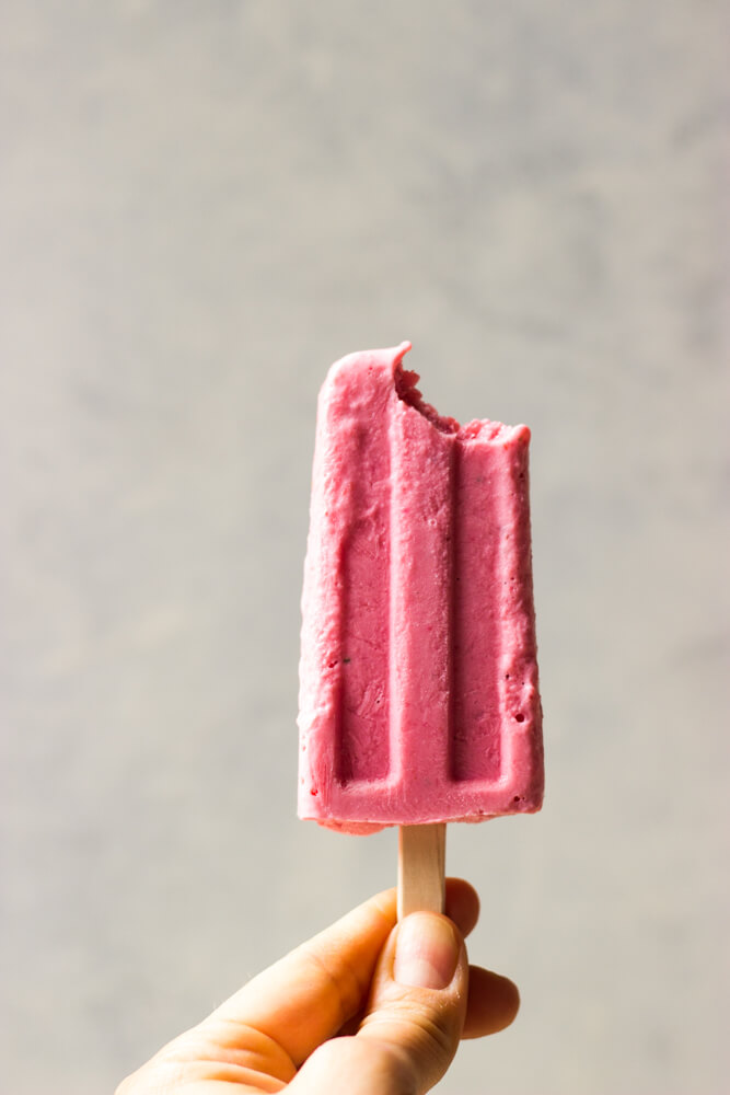 homemade yogurt popsicles