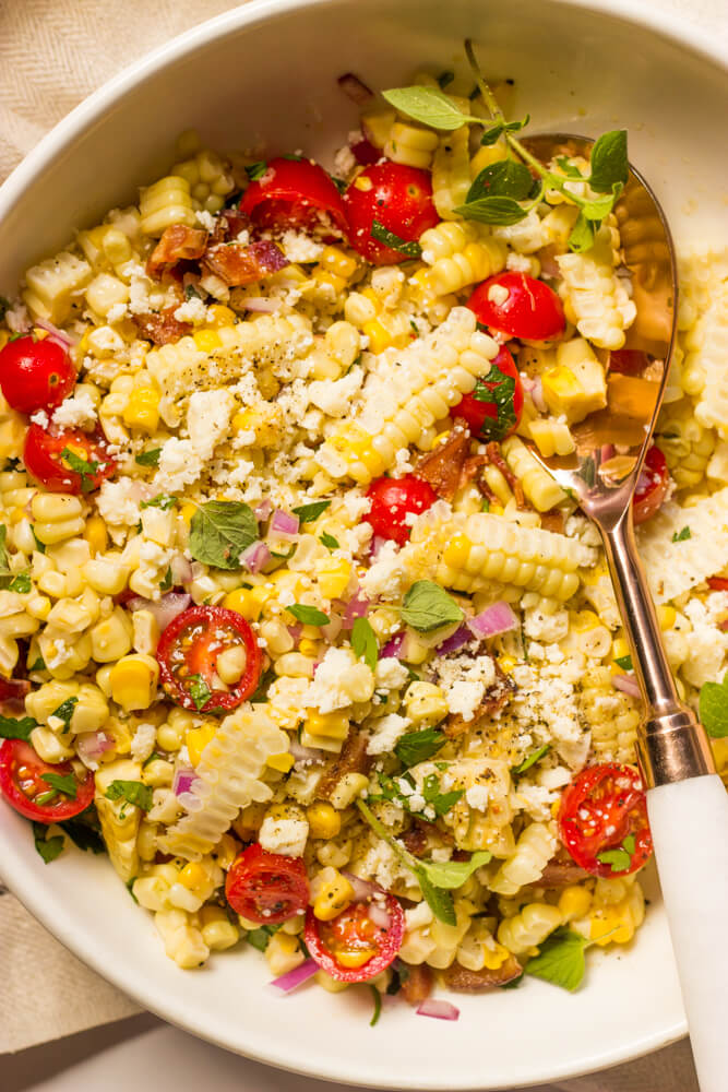 corn cilantro lime salad