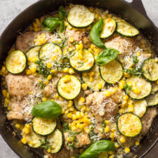 Zucchini and Chicken Recipe (One Pan)-image