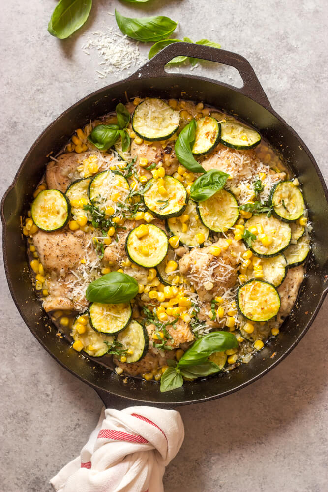 One Pan Chicken With Zucchini And Corn Little Broken One Pan Chicken With Zucchini And Corn Little Broken