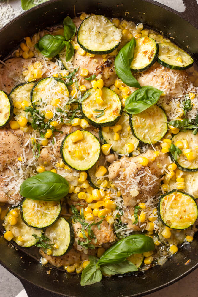 chicken with zucchini 