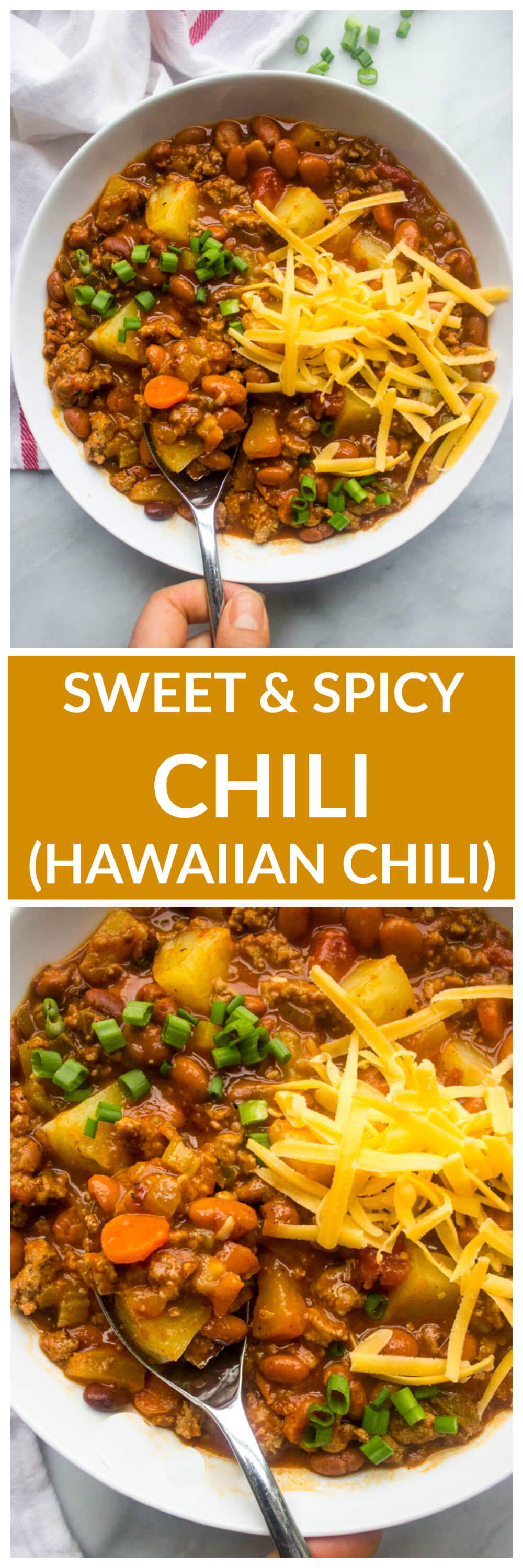Sweet and Spicy Chili Recipe (Hawaiian Chili) Little Broken