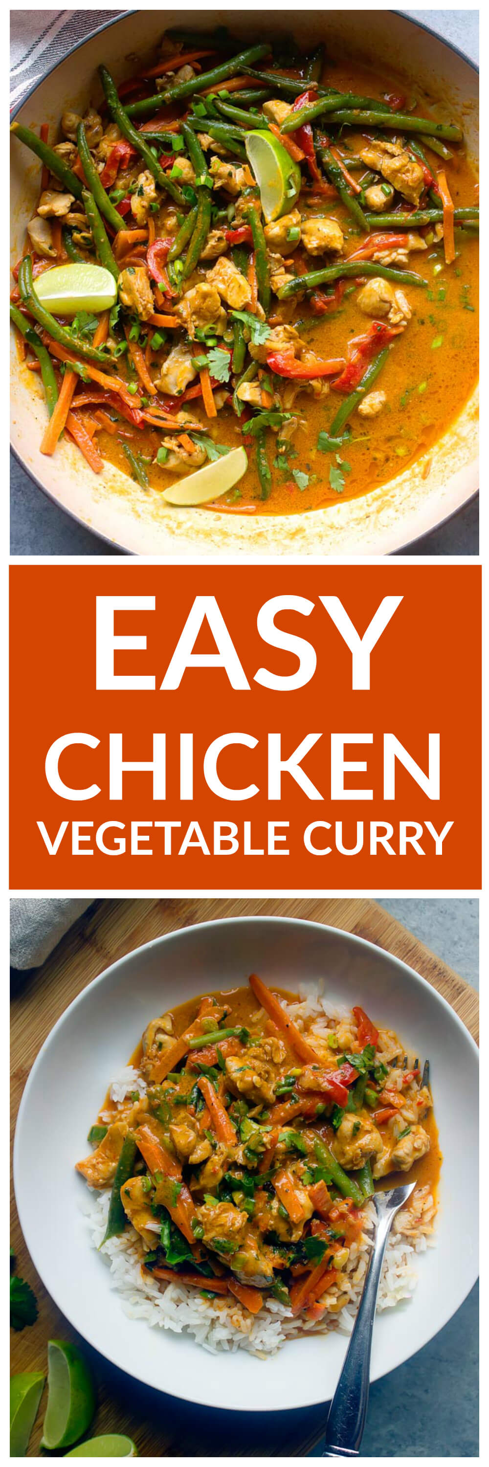 easy chicken vegetable curry
