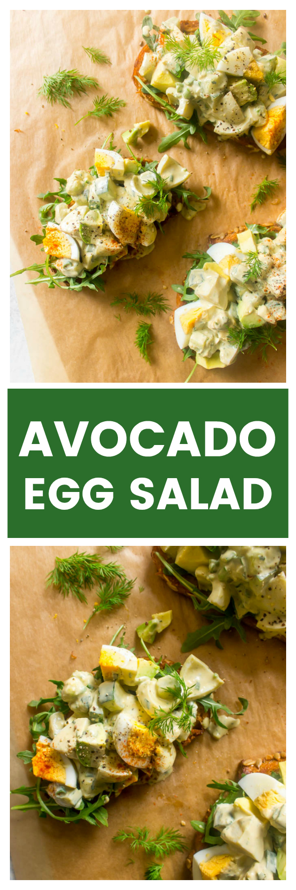 avocado egg salad