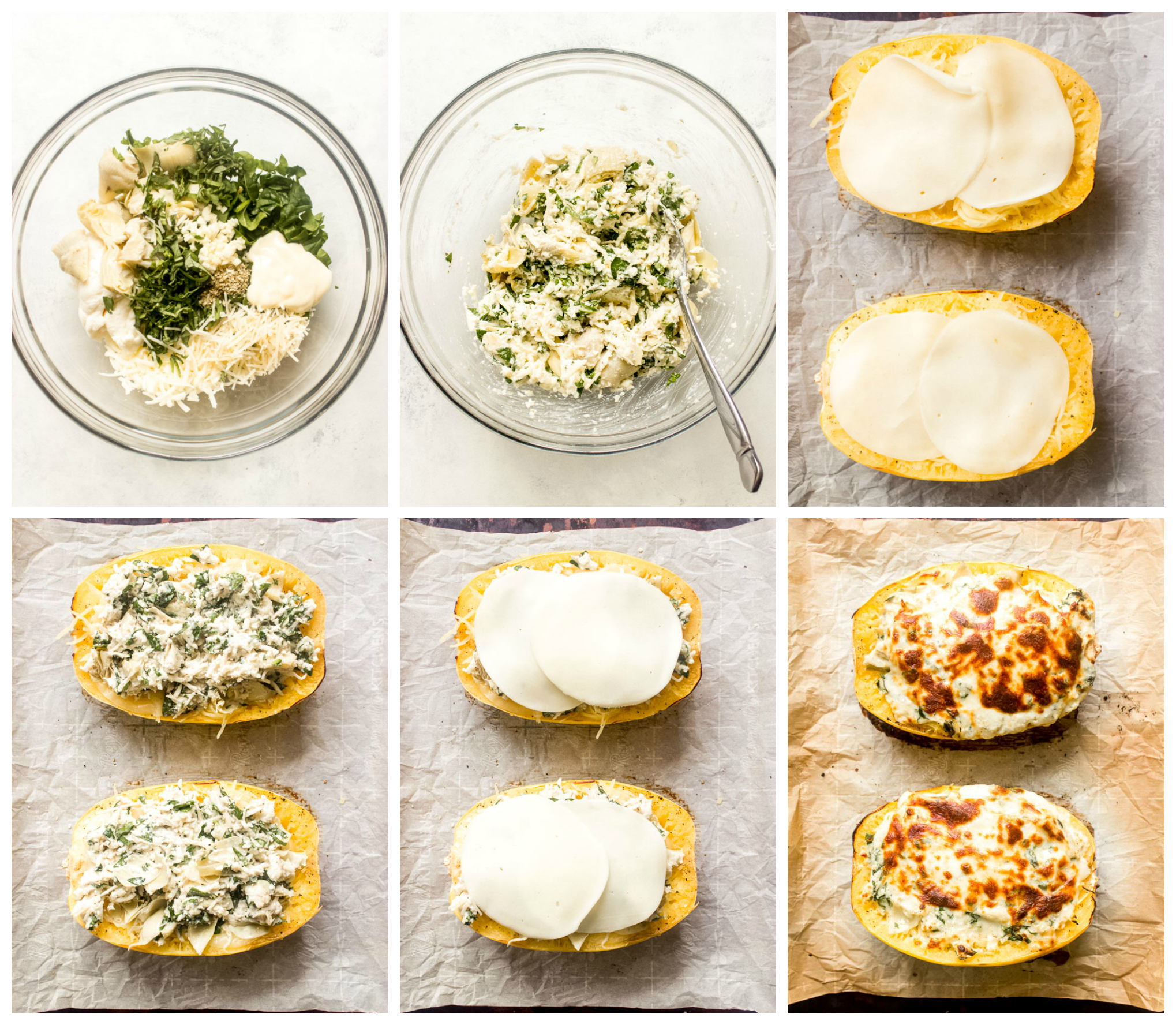 Step by step on how to bake spaghetti squash 