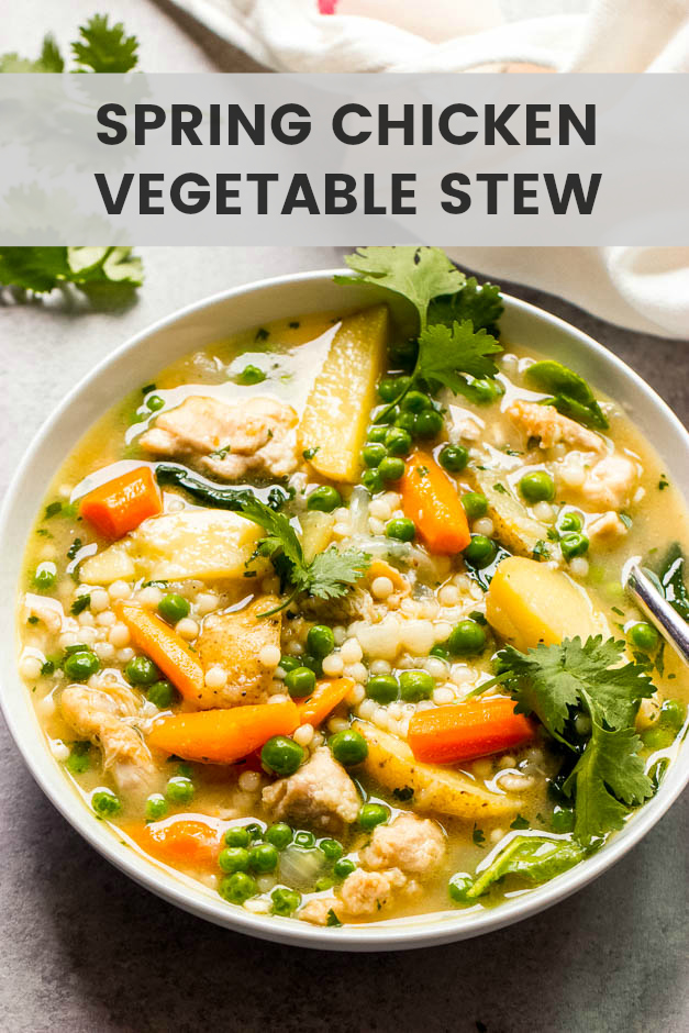 spring chicken vegetable stew