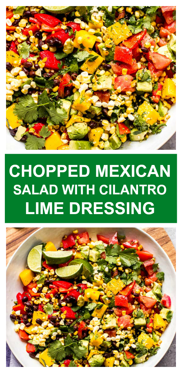 Mexican Salad Recipe - Little Broken