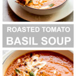 Ina Garten's roasted tomato basil soup