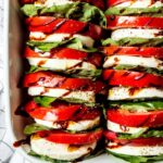 Tomato Mozzarella Salad with Balsamic Reduction