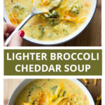 lighter broccoli cheese soup with no cream