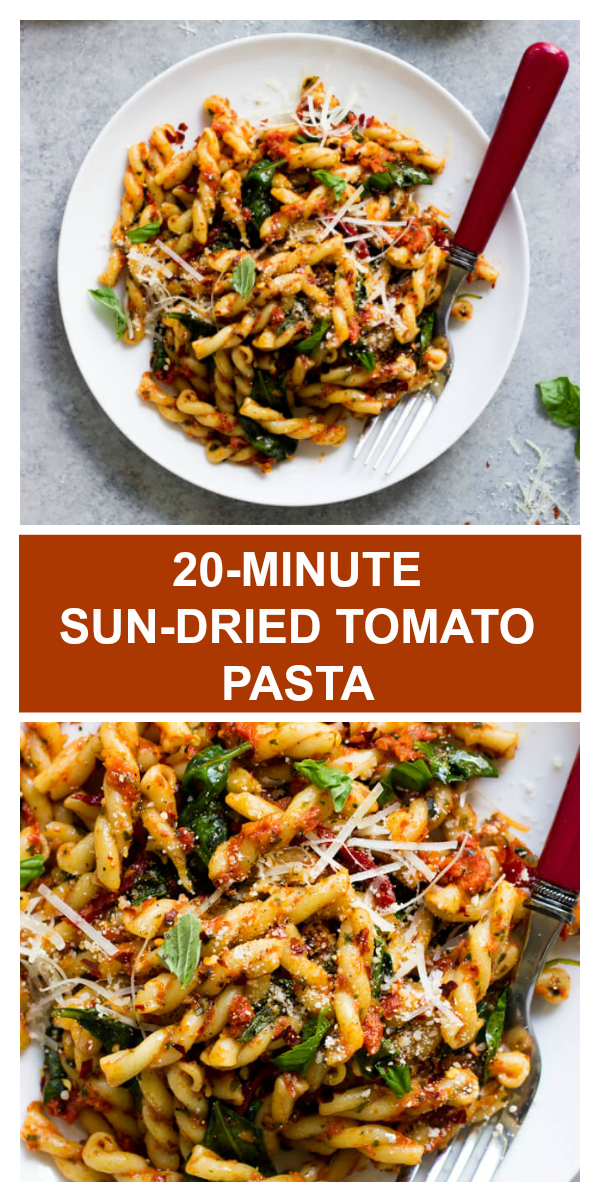 pasta with sun dried tomatoes