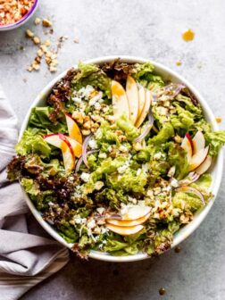 apple walnut salad recipe