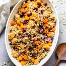 Butternut Squash and Cranberry Quinoa Salad-image