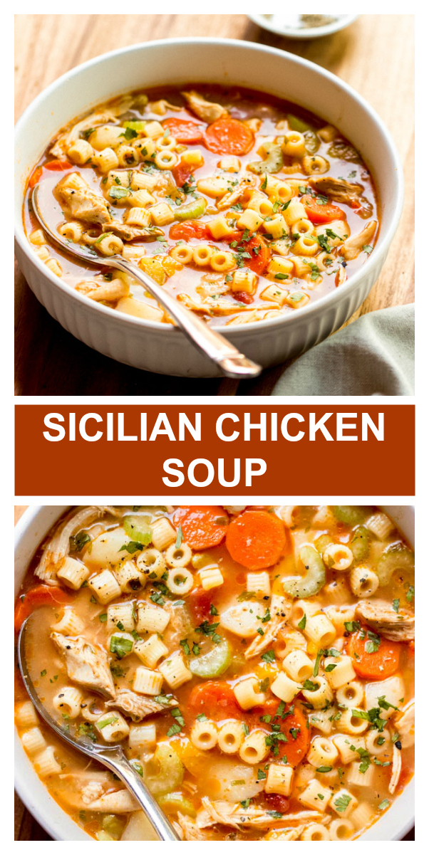 sicilian chicken soup
