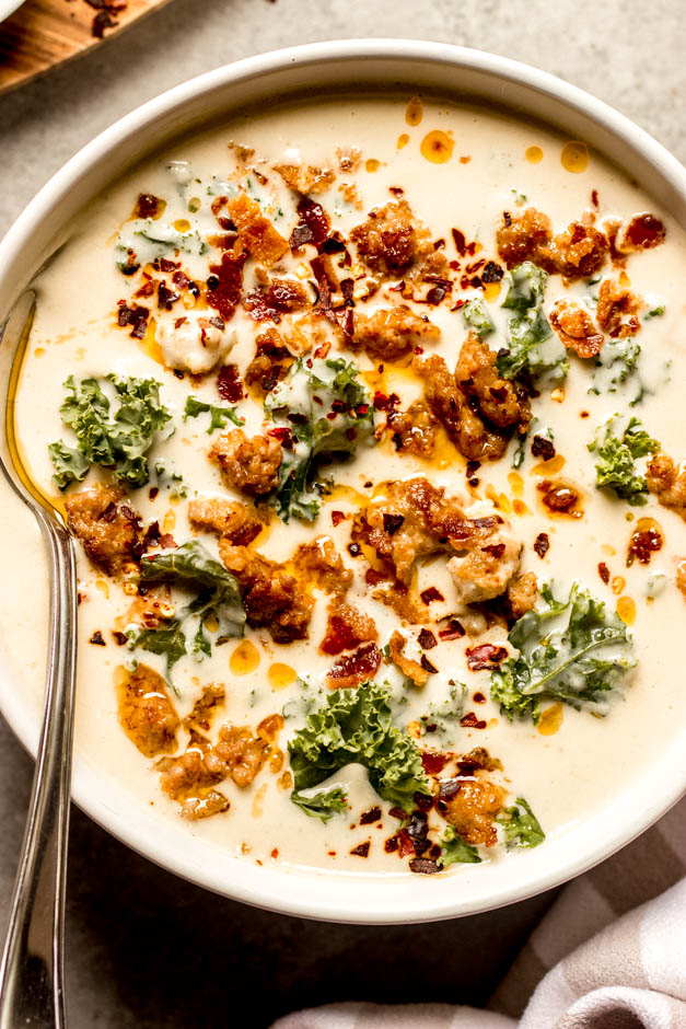 creamy cauliflower soup