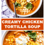 tortilla soup with chicken