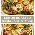 lemon roasted chicken and potatoes