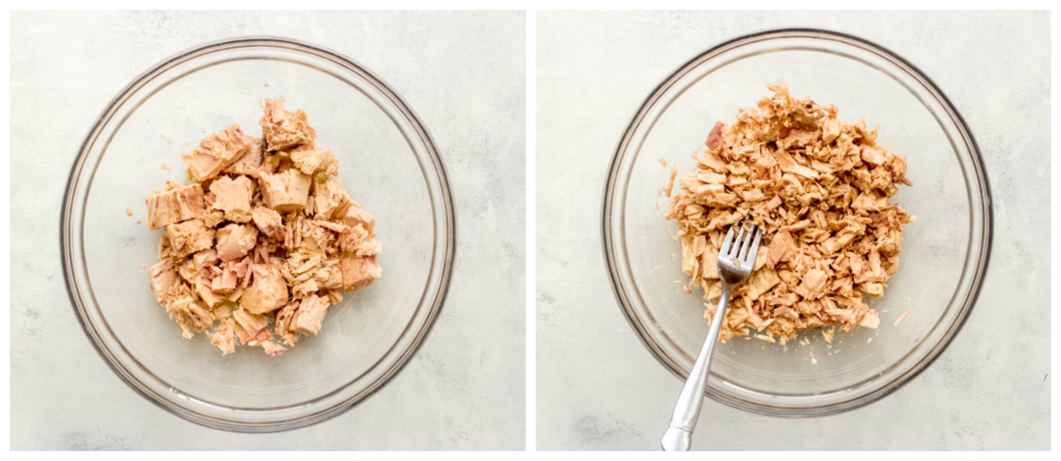 canned tuna in a bowl