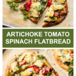 artichoke spinach flatbread recipe