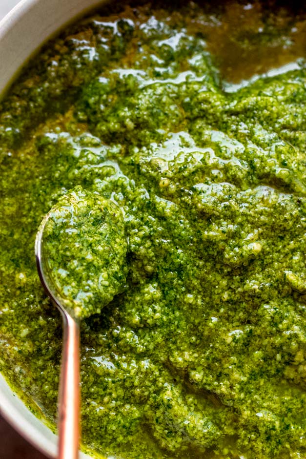 basil pesto sauce recipe