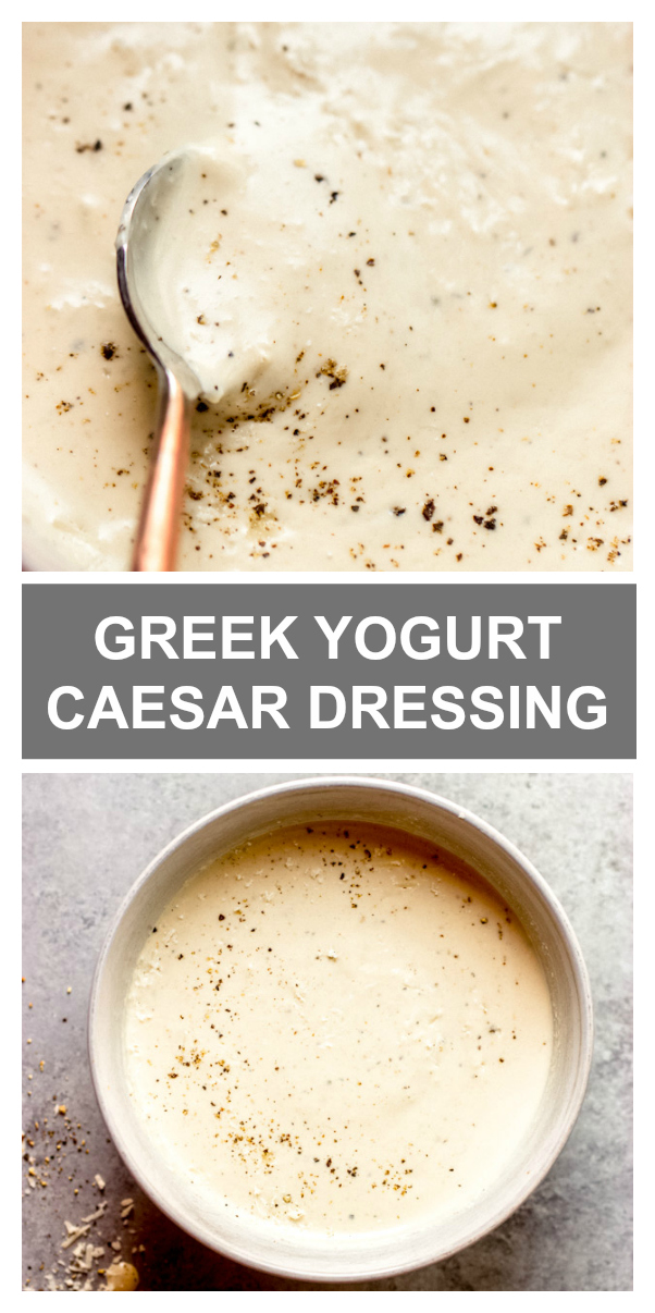 5Minute Greek Yogurt Caesar Dressing Little Broken