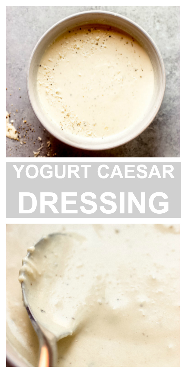 5Minute Greek Yogurt Caesar Dressing Little Broken