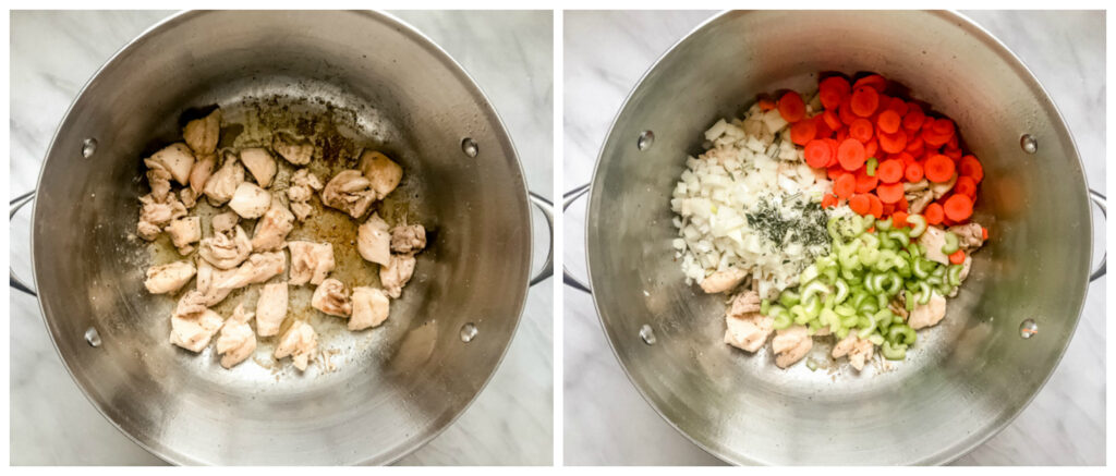 Cozy Chicken Split Pea Soup - Little Broken