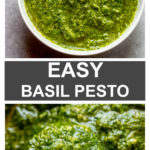 easy homemade basil pesto recipe