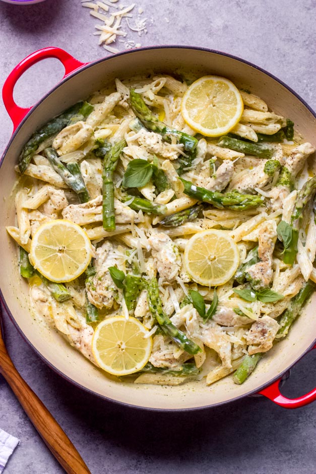 lemon basil chicken pasta recipe