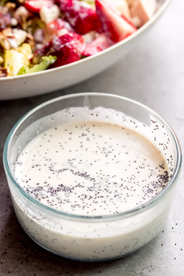 Homemade Poppyseed Dressing Recipe only 5 Ingredients Little Broken Homemade Poppyseed Dressing Recipe only 5 Ingredients Little Broken