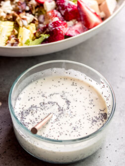 homemade poppy seed dressing