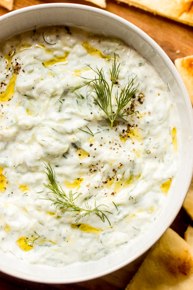 greek yogurt tzatziki sauce