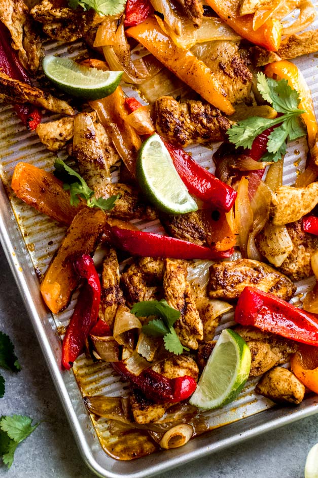 chicken fajita lettuce wraps