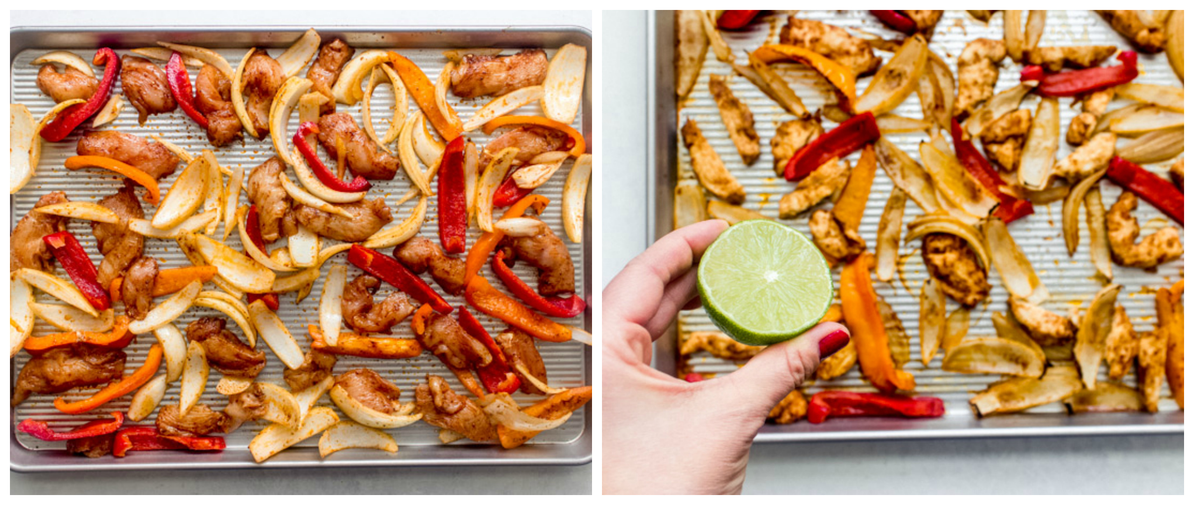 baked chicken fajitas