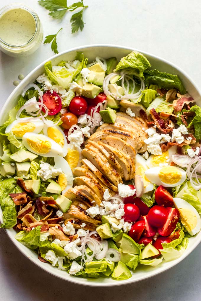 Green Goddess Cobb Salad With Chicken Little Broken panera-bread-nutrition-soup-besto-blog