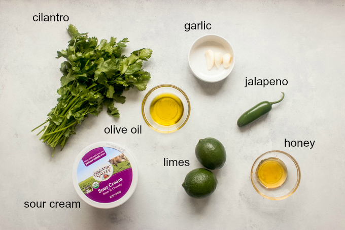 creamy cilantro dressing ingredients