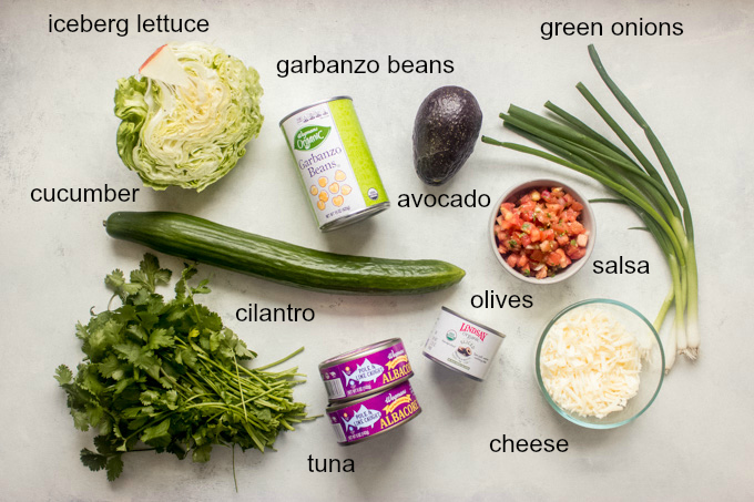 tuna salad ingredients