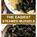 steamed mussels recipe with garlic and parsley