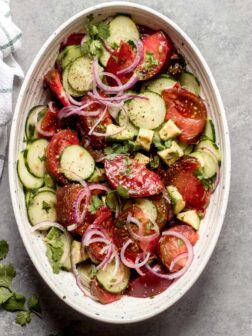 heirloom tomato salad