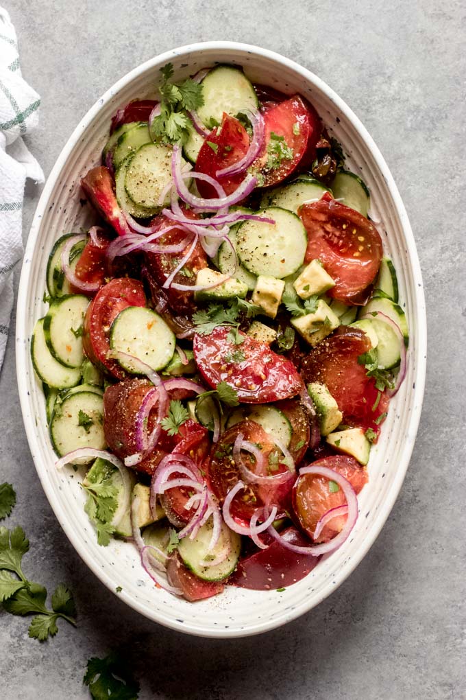 heirloom tomato salad