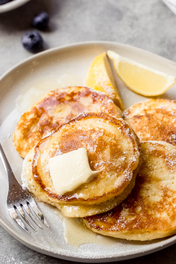 lemon ricotta pancakes recipe