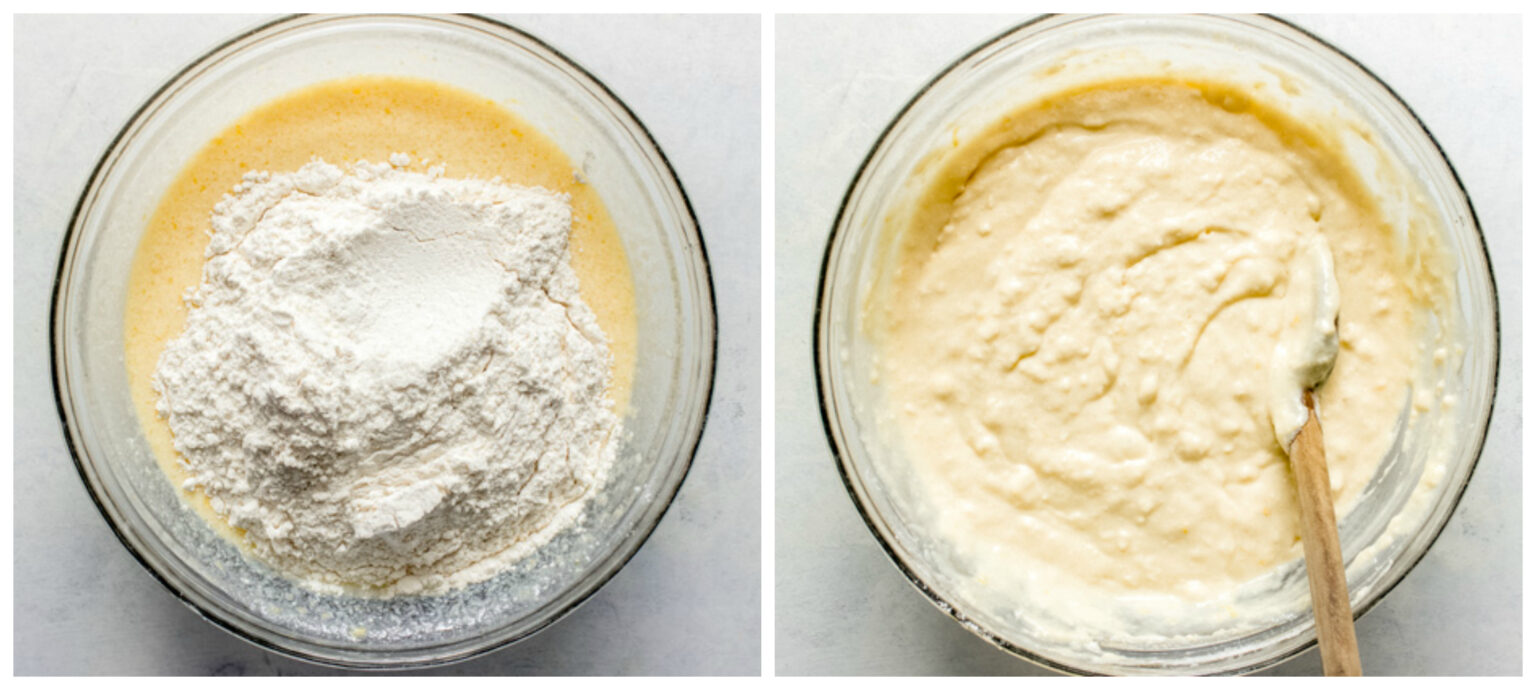 batter for lemon ricotta pancakes