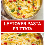 pasta and egg frittata