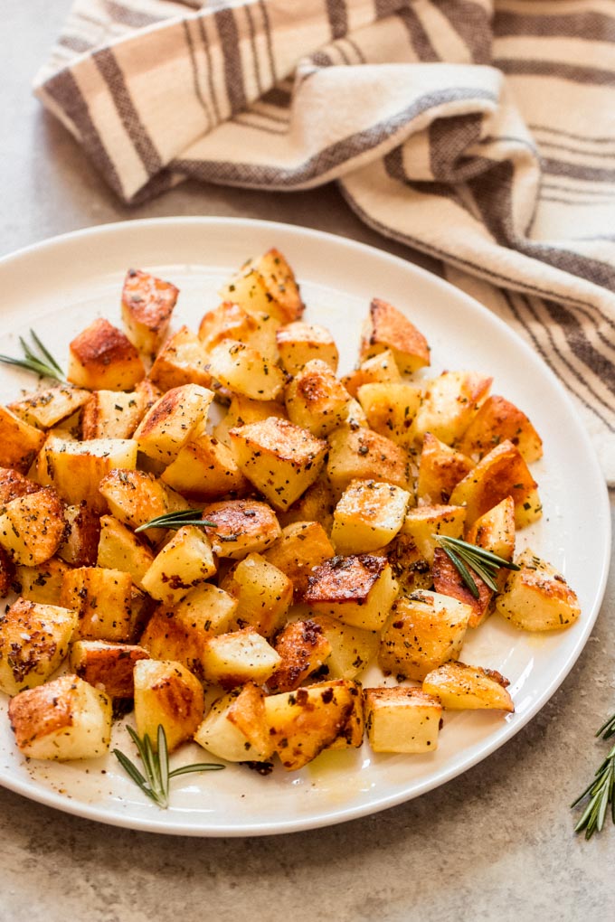 rosemary garlic potatoes recipe.