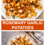 crispy rosemary garlic potatoes