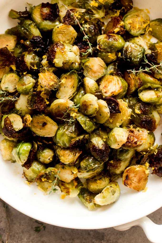 roasted brussel sprouts with maple syrup