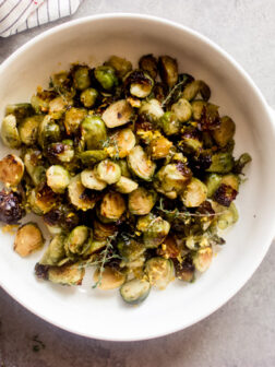 maple brussel sprouts