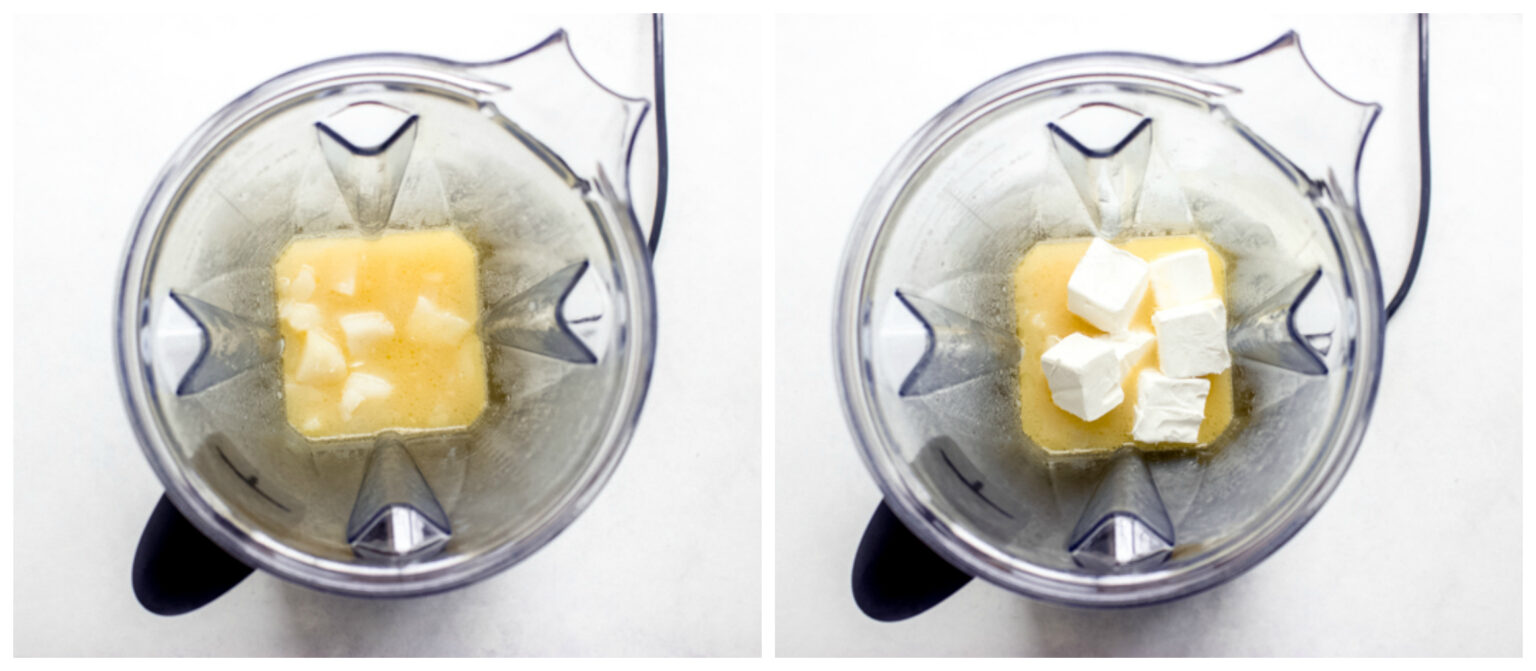 soup in food processor.