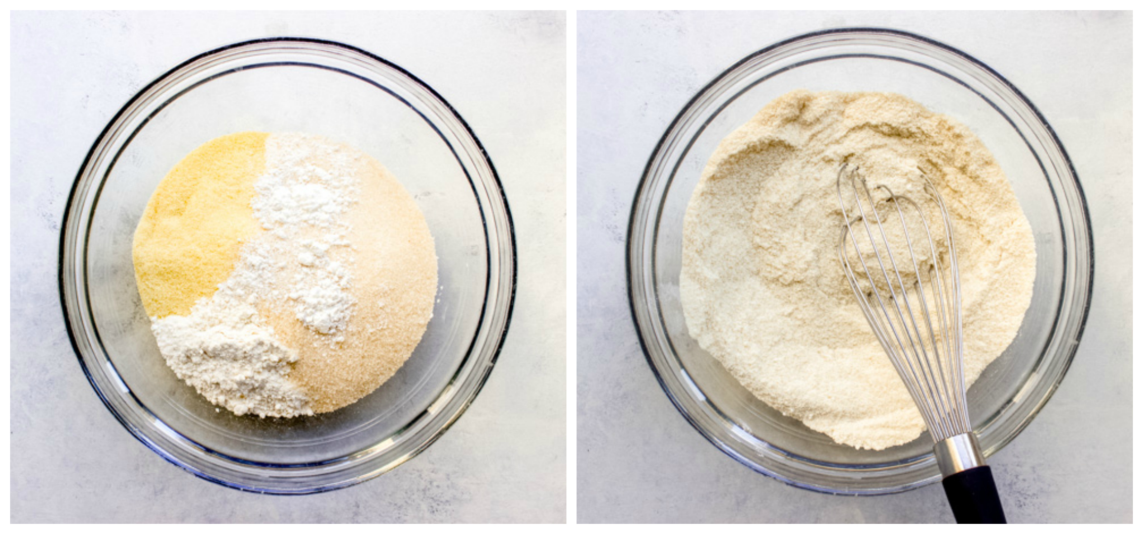 semolina flour in a bowl